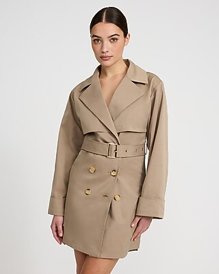 trench coat dress Rylee + Cru