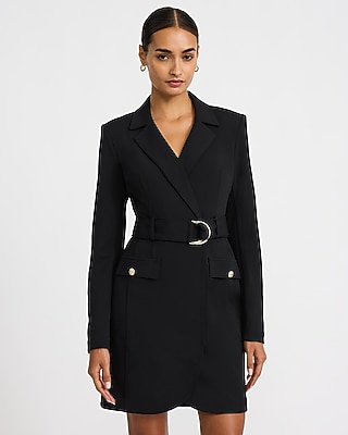 black business professional dress Women's Work Dresses Dress is perfect for Winter Pinks Floral Chiffon Long Sleeves Size:XL_26-28