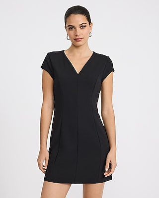 express short sleeve dresses Crew Neck Short Sleeve Knit Maxi Dress