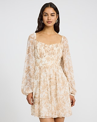 sachin and babi light blue dress Floral Work Dresses