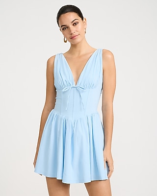 blue dress for baby girl Jamie Layered Mini Dress main image 1