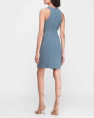 wrap sheath dress