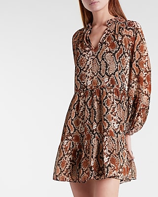 Cameo rose snakeskin dress hot sale