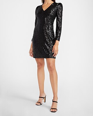 express long sleeve cocktail dresses