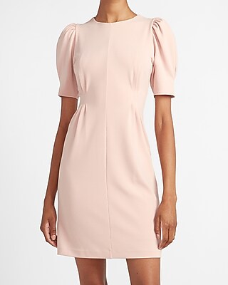 pink sheath dress