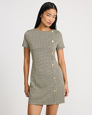 spring dress women Women's Dresses Sleeve Style:Slight Flare (extends onto hand) Floral Prints Duna Mocha Mousse Dress Citrus spring
