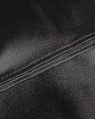 Satin Twist Front Slip Dress