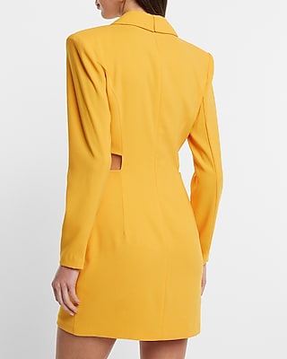 Cutout Mini Blazer Dress