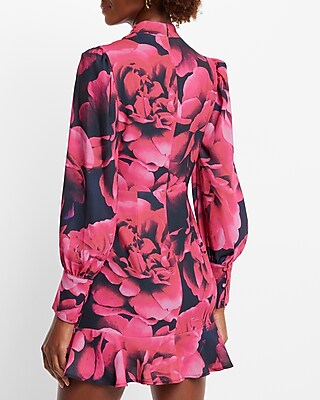 ✨送料含む✨ 本日限定価格 Bunches Printed Ruffle Dress - dsaexcel.com