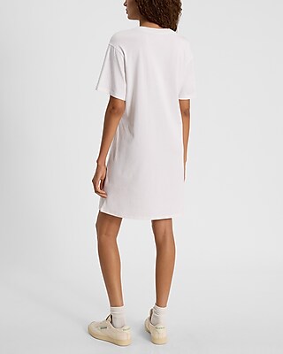 Short Sleeve Mini T-Shirt Dress