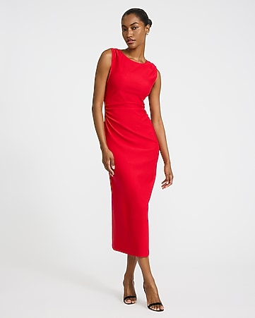 classy red cocktail dresses Long Flowing Dress for Women Versatile Usage Women's Red Designer Cocktail Dresses