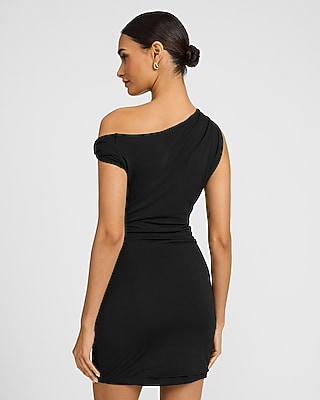 Off The Shoulder Sleeveless Mini Sheath Dress - image 3
