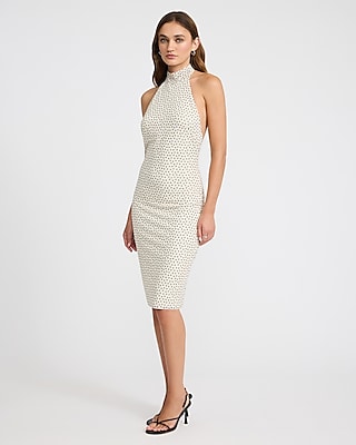 ワンピース bocheron PeachskinSquare-Neck Midi Dress bocheron PeachskinSquare-Neck Midi Dress