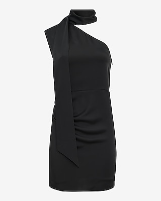 black mini midi dress Cecil Dress