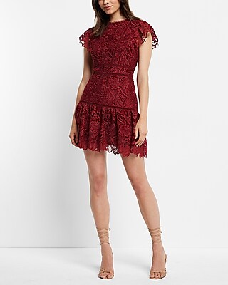 express red cocktail dress