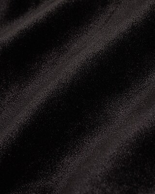 Strapless Velvet Statement Bow Mini Dress