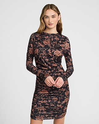 sequin mini halter dress Edikted Sequin Open Back Halter Mini Dress - Pink
