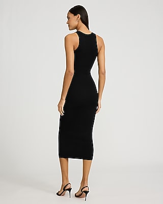 Ribbed Sleeveless Midi Dress - image 3