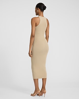 Ribbed Sleeveless Midi Dress - image 2