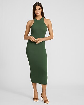Ribbed Sleeveless Midi Dress - image 3