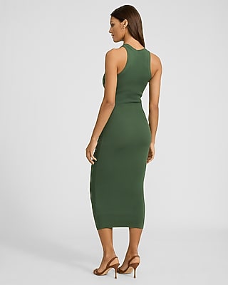 Ribbed Sleeveless Midi Dress - image 5