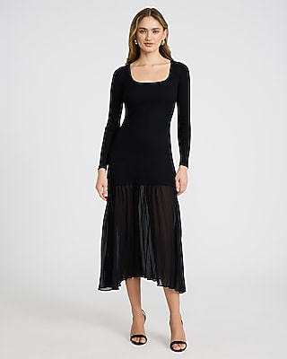 express black dress long sleeve Express Dress – rawearthwildsky main image 1
