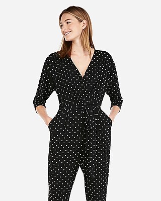 express surplice jumpsuit
