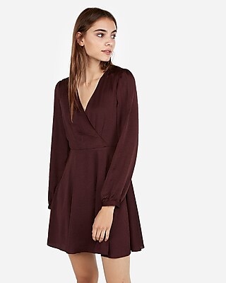 express maroon dress