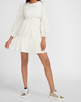 express white lace dress