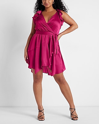 express fuschia dress