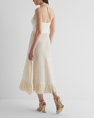 sachin and babi light blue dress Backless Halter Dresses