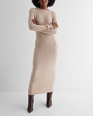 Versatile Sweater Maxi Dress
