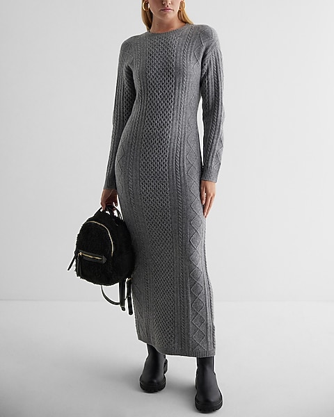cable knit maxi dress Midi Sweater The soft pink hue adds a touch of femininity Metonymph - Spaghetti Strap Plain