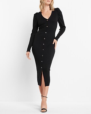 long sleeve button down dress Fit-and-Flare Shirt With pearl Cotton Linen Dress for Women