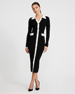 ワンピース Her lip to French Sleeve Polo Long Dress ワンピース Her lip to French Sleeve Polo Long Dress Her lip to