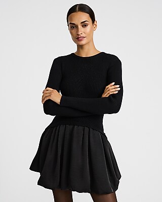 chinese dress ladies Girls Pleated Long Sleeve Dress main image 1