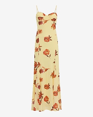 Floral Mesh Sweetheart Maxi Dress - image 4
