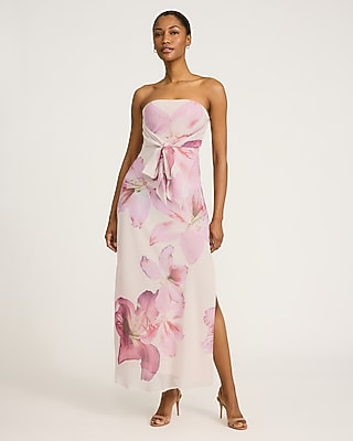 chinese dress ladies ECB Exclusive: Layla Lace Maxi Dress, Taupe Small