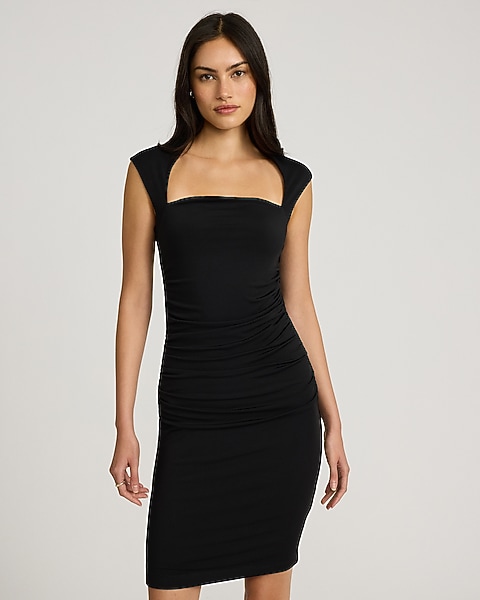 black body dress Body by Miraclesuit Women's Maxi Shaping Dress in Black, Size Medium