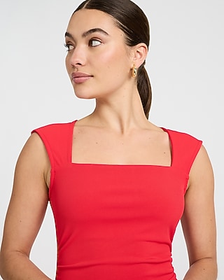 homecoming midi dress Chic Sexy Black And Red Spaghetti Strap Sweetheart A-line Midi Homecom –  AlineBridal