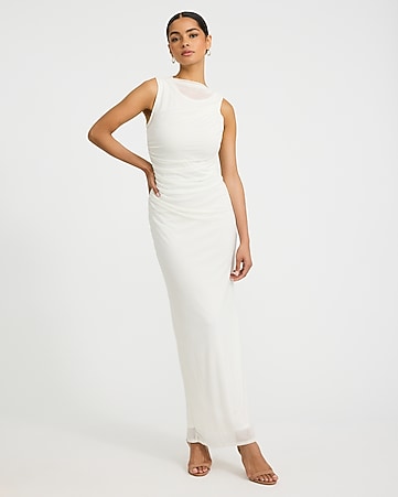 express white dress Classic Shirt Women's White Spring Dresses -