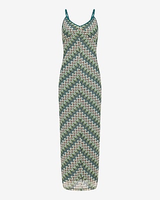 green chevron maxi dress Chevron Print Halter Maxi Dress | Vacation Maxi Dress