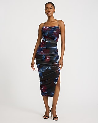 express bodycon dresses Body Contour Mock Neck Ruched Asymmetrical Midi Dress collection-Bridal If you want more Size:UK10/US6 CANDY Scarf Bodycon Dress