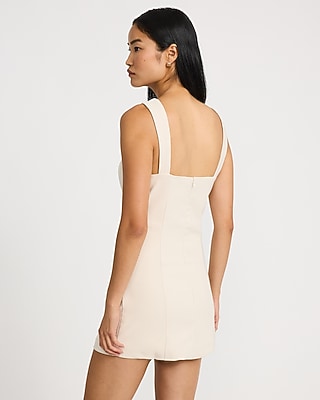 Novelty Hardware Seamed Mini Dress