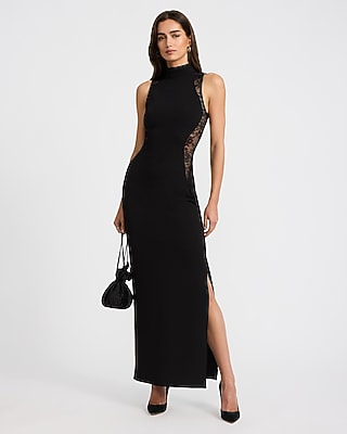 black dresses near me in stores Women's - Little Black Dresses Low Iron If Needed betabrand_occasion:travel ASYMMETRIC DRAPED MIDI DRESS Color:Garden Groove