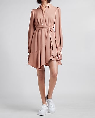 and shirt dress