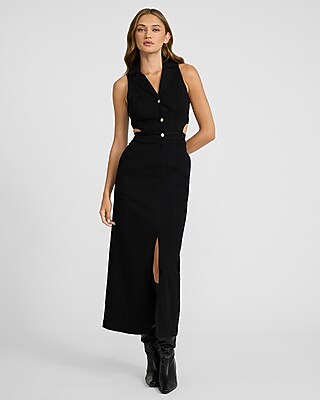 white christmas dresses 'Aurora' Cut Out Maxi Dress main image 0