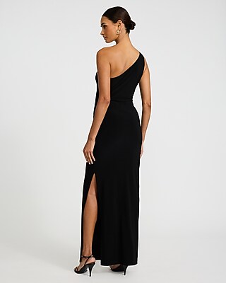 One Shoulder Maxi Sheath Dress - image 3