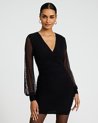 classy midi dresses Elegant lace long sleeve midi dress- Gilan 2XL