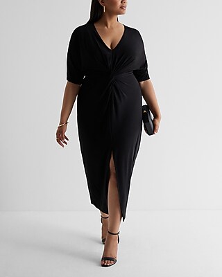 Vivo Essi Front Slit Maxi Top - White / Black Print main image 0